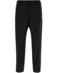 Jil Sander - Wool Blend Pant - Lyst
