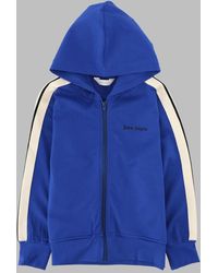 Palm Angels - Mini Paint Track Full Zip Hoodie For Boys - Lyst