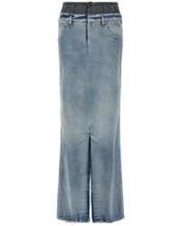 Maison Margiela - Skirt: Anonymity Of The Lining Cotton - Lyst