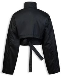 Alaïa - Alaia Bomber Jacket With Belt/Zip - Lyst