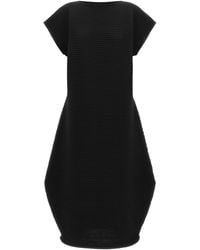 Pleats Please Issey Miyake - 'Zig Zag Knit' Dress - Lyst