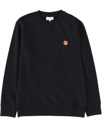 Maison Kitsuné - Maison Kitsuné Felpa "Fox Head" - Lyst