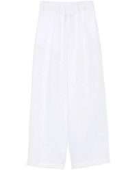 Semicouture - Jhonny Linen Trousers - Lyst