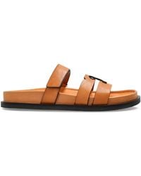 Tory Burch - Ines Leather Sandals - Lyst