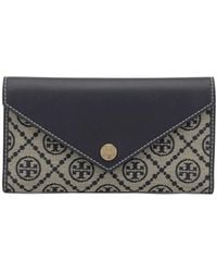 Tory Burch - Cotton Polyester Wallet & Card Holder - Lyst