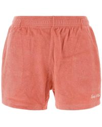 Sporty & Rich - Sporty & Rich Signature Logo Terry Short - Lyst