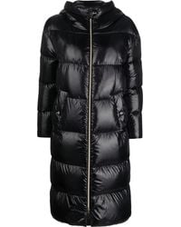 Herno - Padded Zip Up Long Coat - Lyst