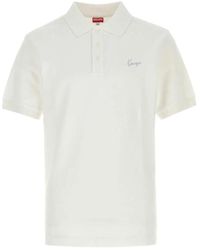 KENZO - Slim Fit Signature Polo - Lyst