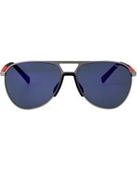 Prada Linea Rossa - Metal Sunglasses - Lyst