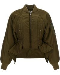 Balmain - Iconica Nylon Bomber Jacket - Lyst