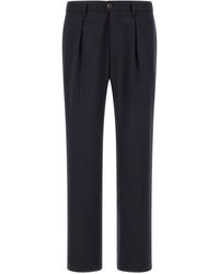Incotex - Formal Pants With Pleats - Lyst