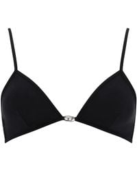 DIESEL - Bikini Top Moon-Dnm Polyamide Underwear - Lyst