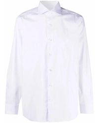 Barba Napoli - Classic Popeline Stretch Shirt - Lyst