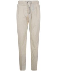 PT01 - Soft Popeline Regular Trousers - Lyst