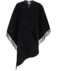 Burberry - Wool Cape - Lyst