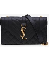 Saint Laurent - Small Envelope Flap Bag - Lyst