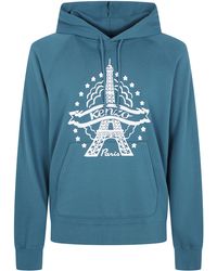 KENZO - Eiffel Tower Design" Classic Hoodie - Lyst