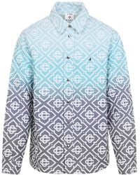 CASABLANCA - Monogram Gradient Jacket - Lyst