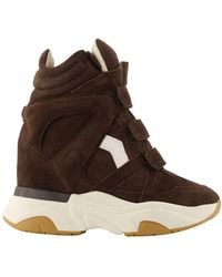 Isabel Marant - Balskee Suede Sneakers - Lyst