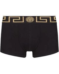 Versace - Boxer Con Greca - Lyst