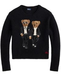 Polo Ralph Lauren - Sweater Round Neck "Holiday 2025 Bear" - Lyst