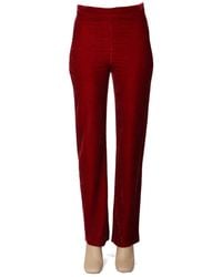 Moschino - Pannu00C9 Velvet Pants - Lyst
