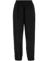 T By Alexander Wang - Polyester Blend Joggers - Lyst