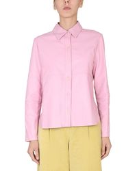 Alysi - Leather Jacket - Lyst