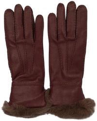 Restelli - "85" Leather Gloves - Lyst