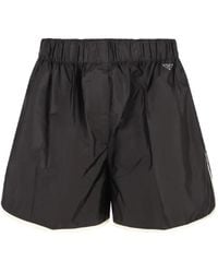 Prada - Recycled Polyamide Shorts - Lyst