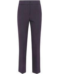 Peserico - Flared Crop Trousers - Lyst