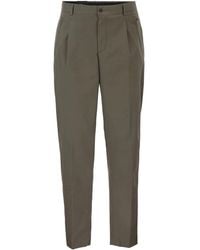 PT Torino - Active Stretch Technical Cotton Trousers - Lyst