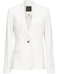 Pinko - Tailored Jacket With Peak Lapels - Lyst