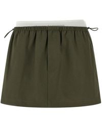 Alexander Wang - Cotton Long Skirt - Lyst