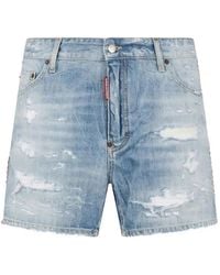 DSquared² - Be Proud Wash Bro Shorts - Lyst