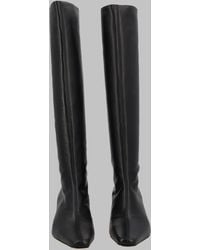 STAUD - Tall Leather Knee-High Boots - Lyst