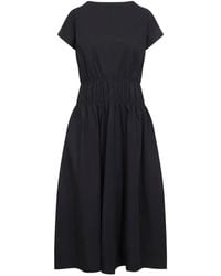 Studio Nicholson - Simos Ruched Waist Panel Dress - Lyst