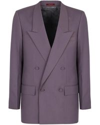 Gucci - Double-Breasted Jacket - Lyst