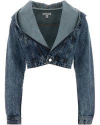 Alaïa - Alaia Denim Jacket - Lyst