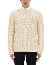 Givenchy - Jersey With Logo - Lyst