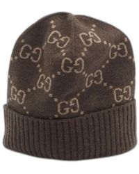 Gucci - Cashmere Hat Nuancie - Lyst