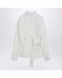 Ferragamo - Shirt With Belt - Lyst