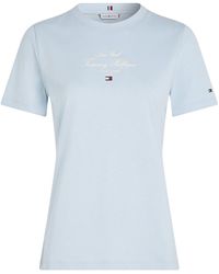Tommy Hilfiger - Regenerative Cotton T-Shirt - Lyst