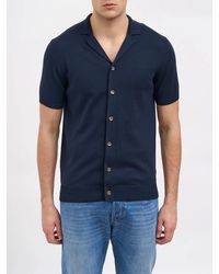Daniele Alessandrini - Cotton Shirt Sweater - Lyst
