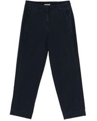 Woolrich - Cotton Carrot Trousers - Lyst