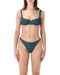 Oséree - Oséree Swimwear Lumière Lurex Balconette Bikini - Lyst