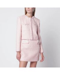 Self-Portrait - Bouclé Jacket - Lyst