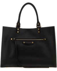 Balenciaga - Large City Sleek Leather Handbag - Lyst
