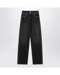 Versace - Jeans With Studs And Crystals - Lyst