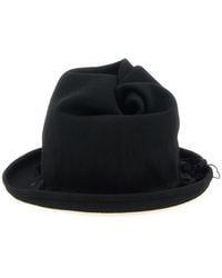 Yohji Yamamoto - Sculptural Crown Hat - Lyst
